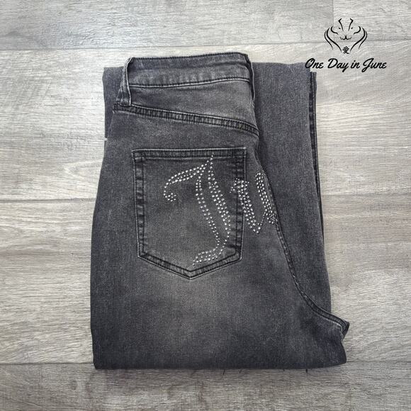 Juicy Couture Juniors Wide Leg Jeans Size 7 - Picture 6 of 6